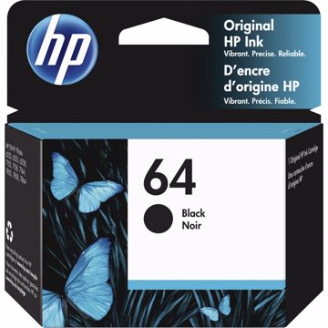 HP 64 Original Ink Cartridge - Black HP 64 Original Ink Cartridge - Black